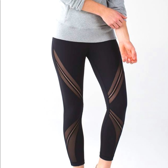 Lululemon High Times Pant (Metta) *Full-On Luxtreme black (look gray) - Picture 2 of 3